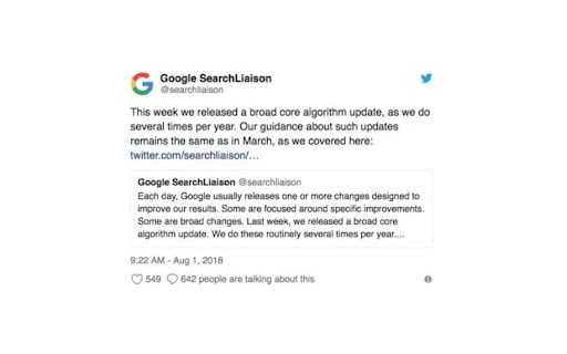 Google Medic Update