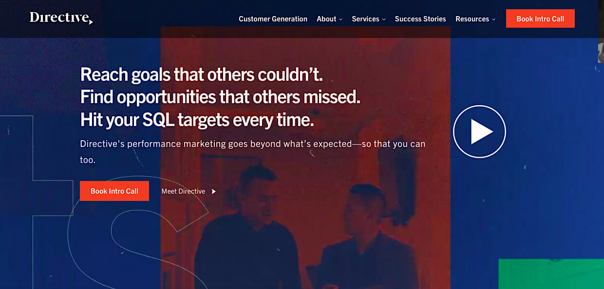 Directive Agency home page