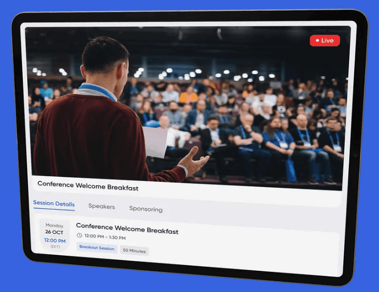 accelevents virtual event platform