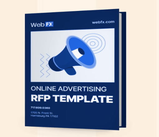 Online advertising RFP example