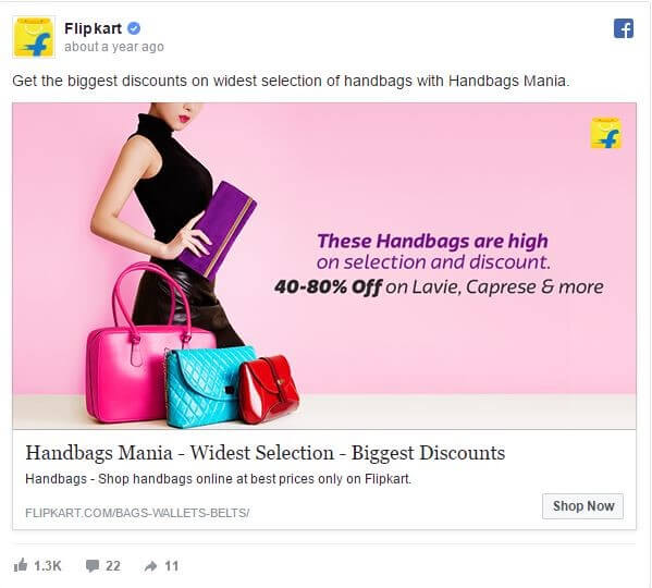 facebook ad examples