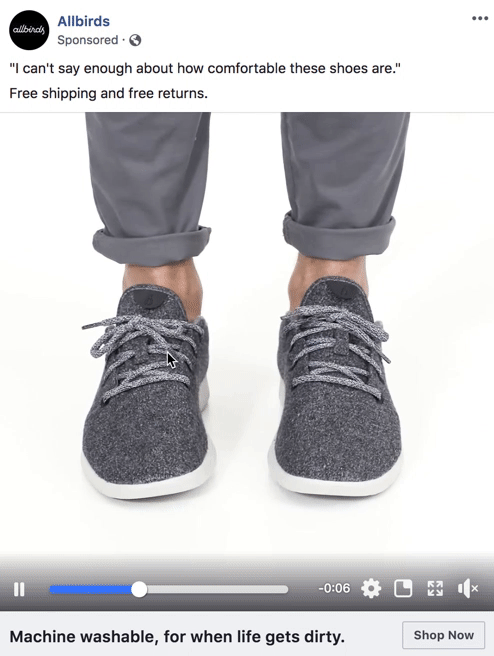 facebook ad examples