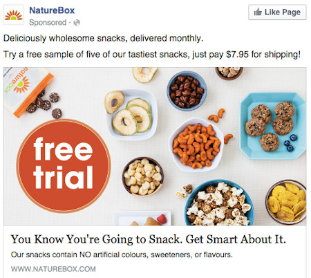 facebook ad examples