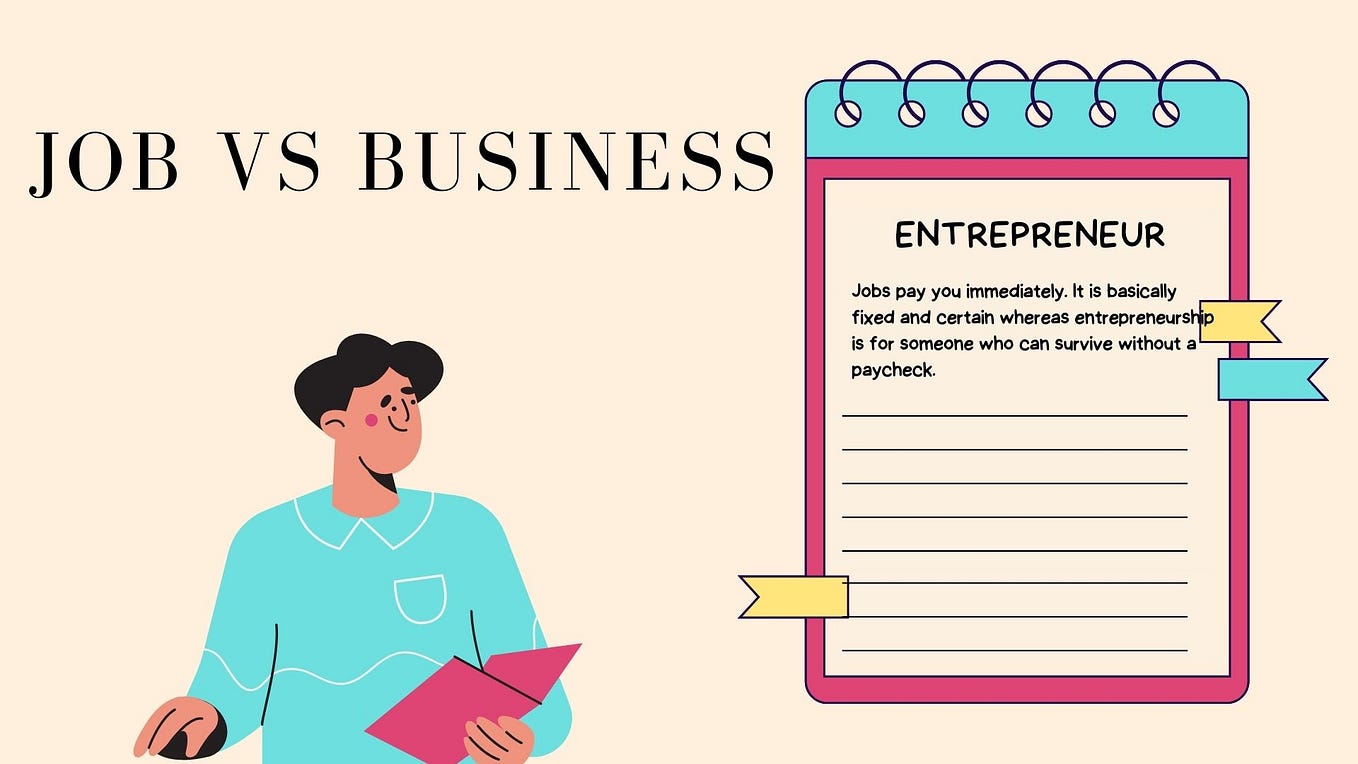The Benefits of Starting a Business for Salaried Persons