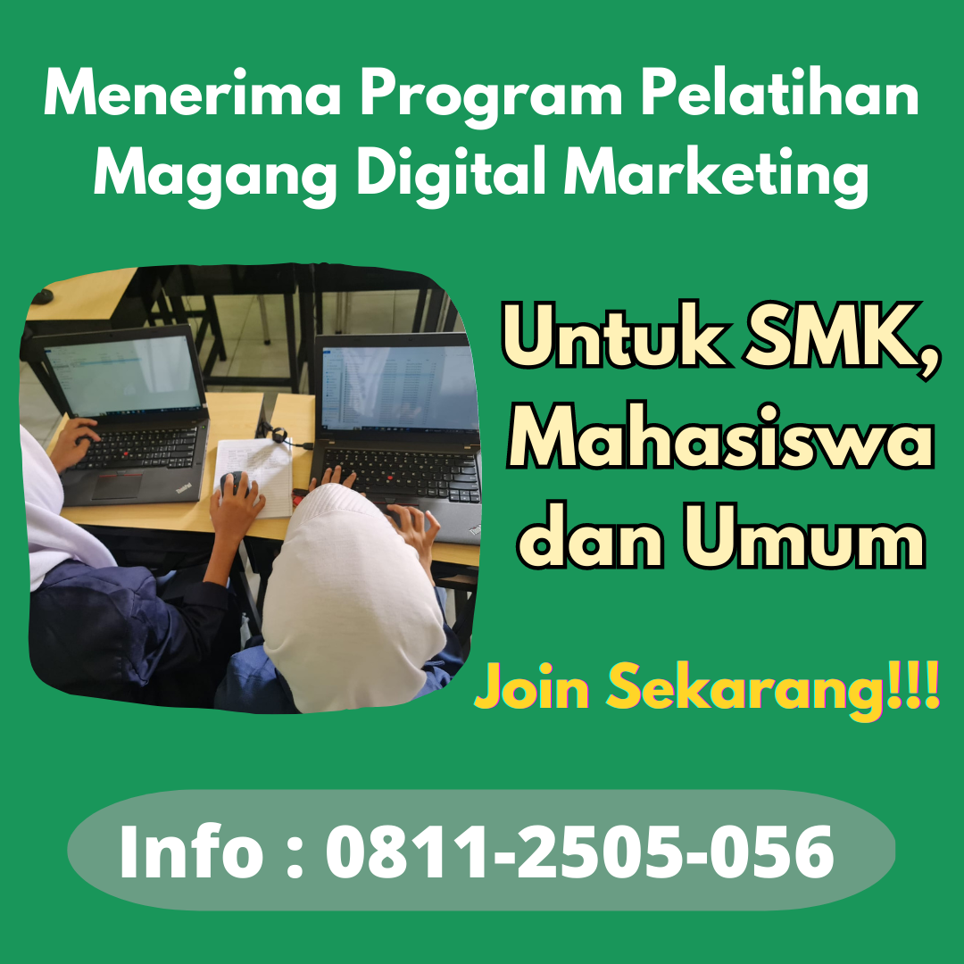 Program Belajar Digital Marketing Melayani Boyolali