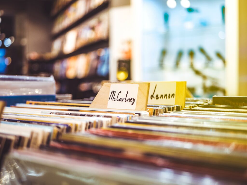 vinyl records