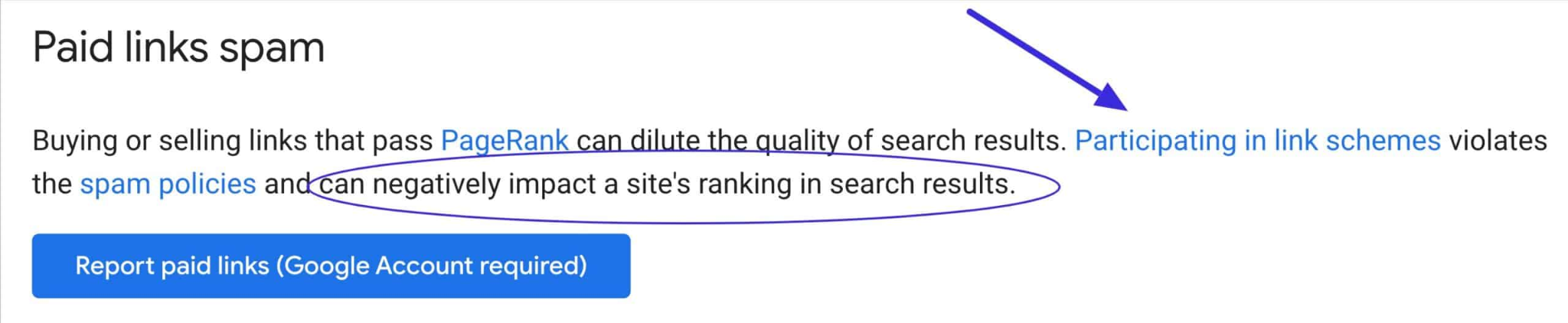 Google’s Stance on Link Buying