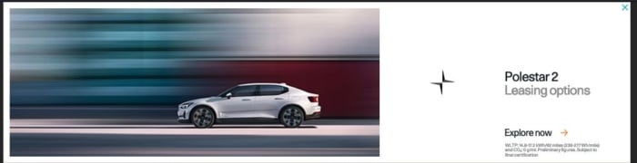 polestar ad.
