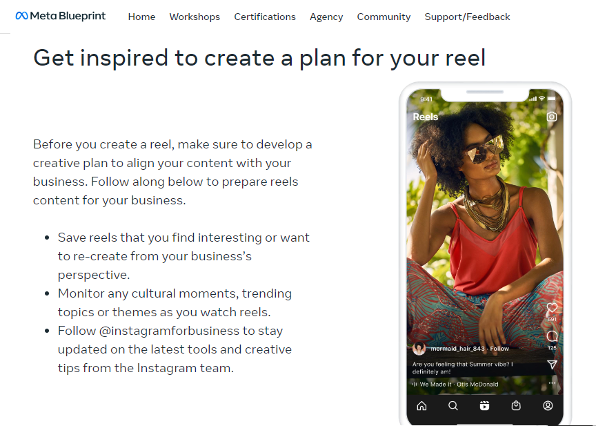 how to create Reels