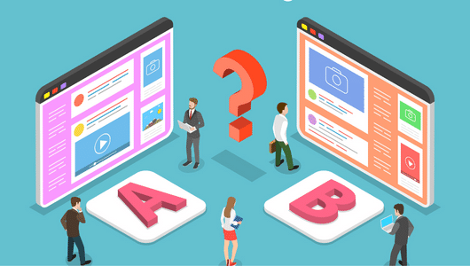 how to split traffic for ab testing