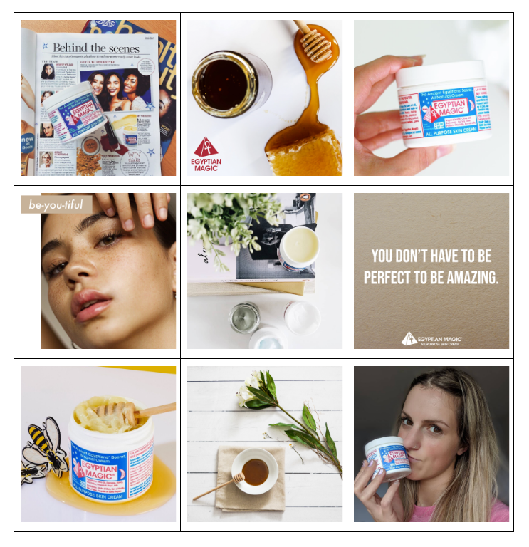 cohesive instagram feed