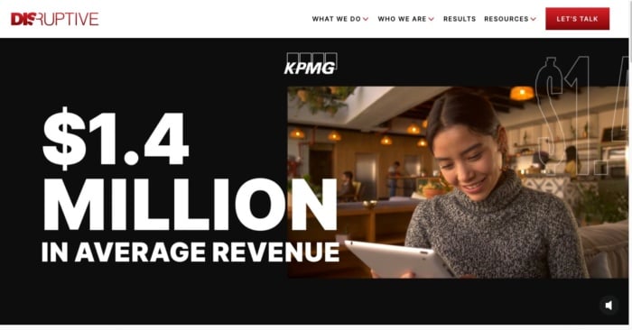 Disruptive search engine marketing agency. 