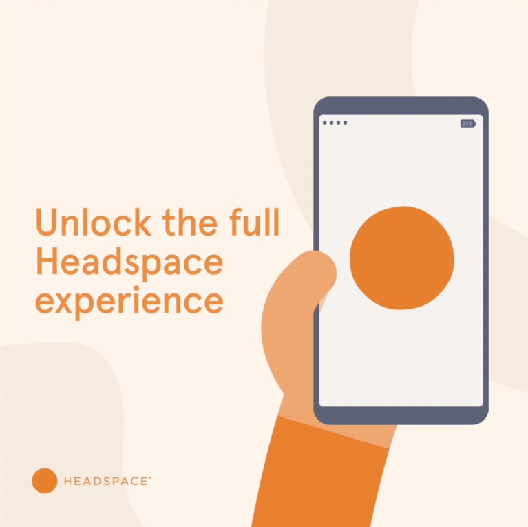 Headspace - mobile advertising examples