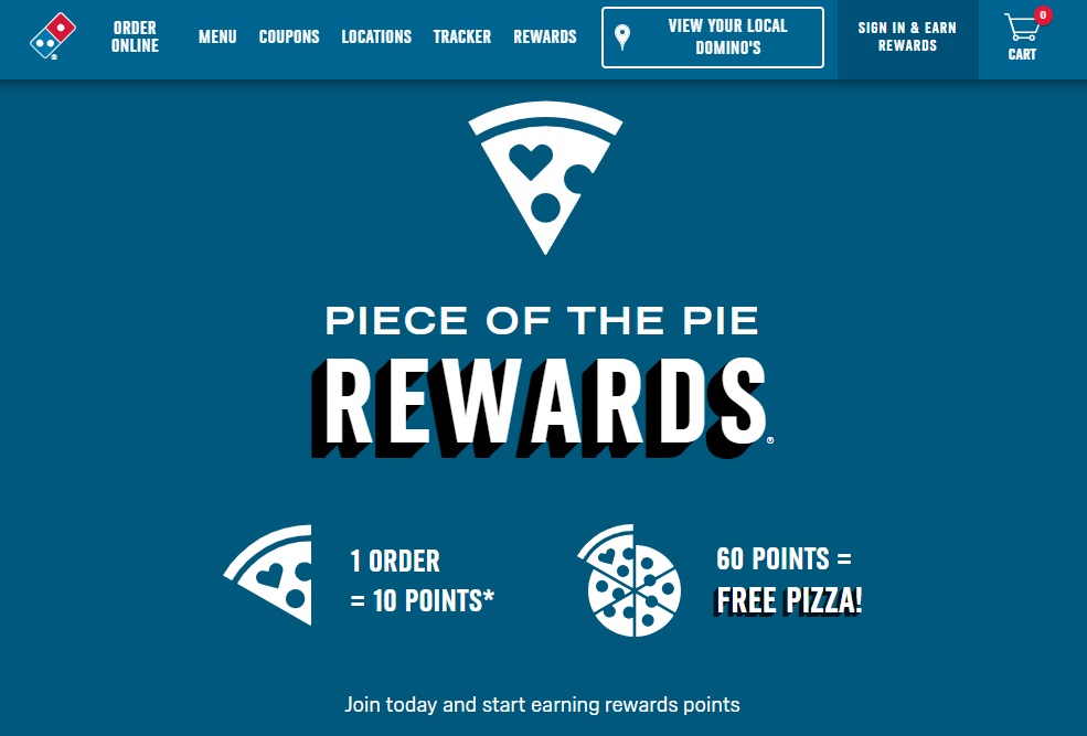 Domino's - mobile advertising examples