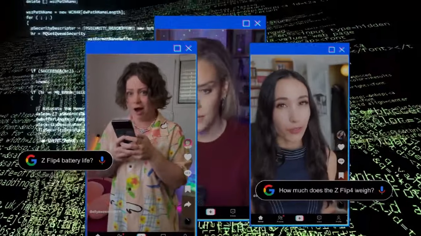 mobile advertising examples - Samsung