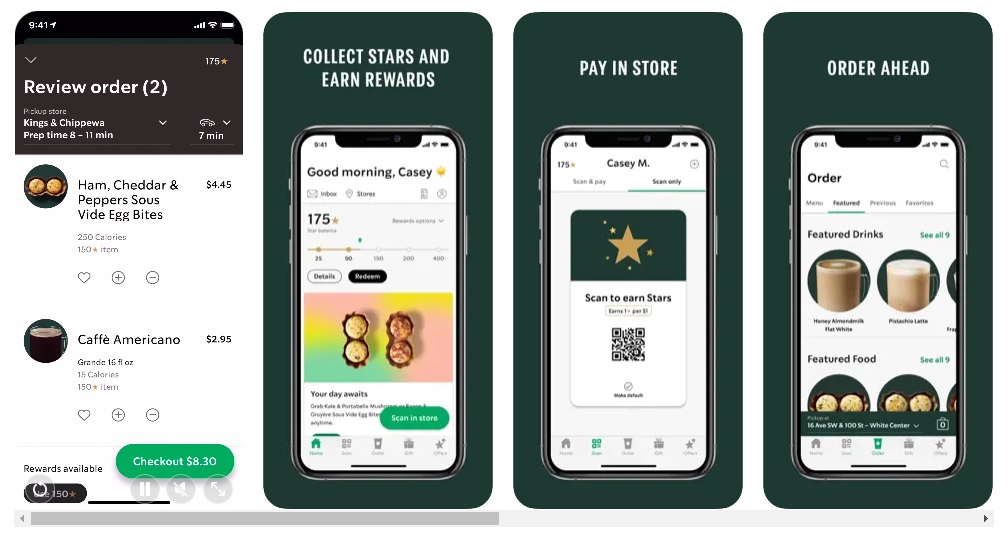 mobile advertising examples - Starbucks