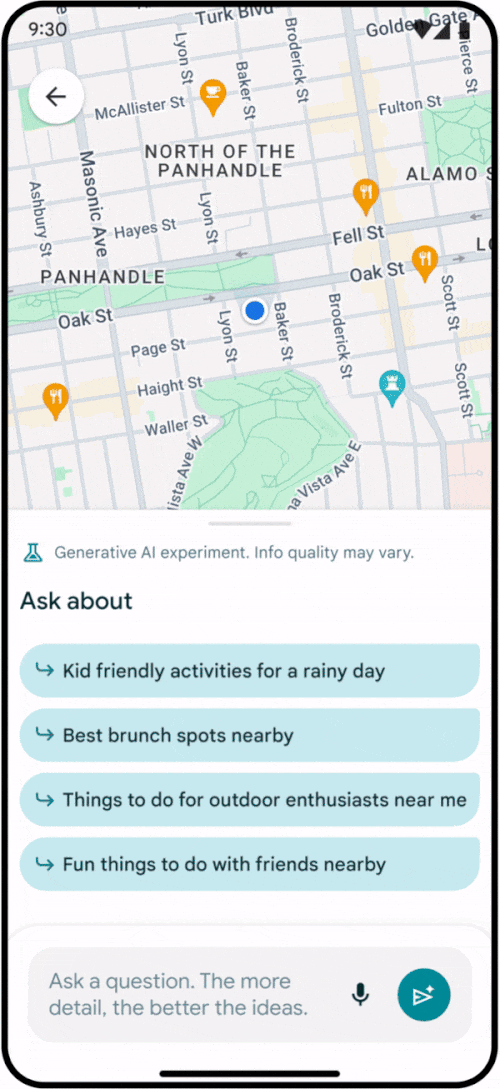 Google Maps Testing AI Generated Answers For Local Guide Questions