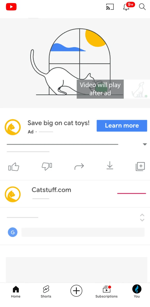 online advertising.