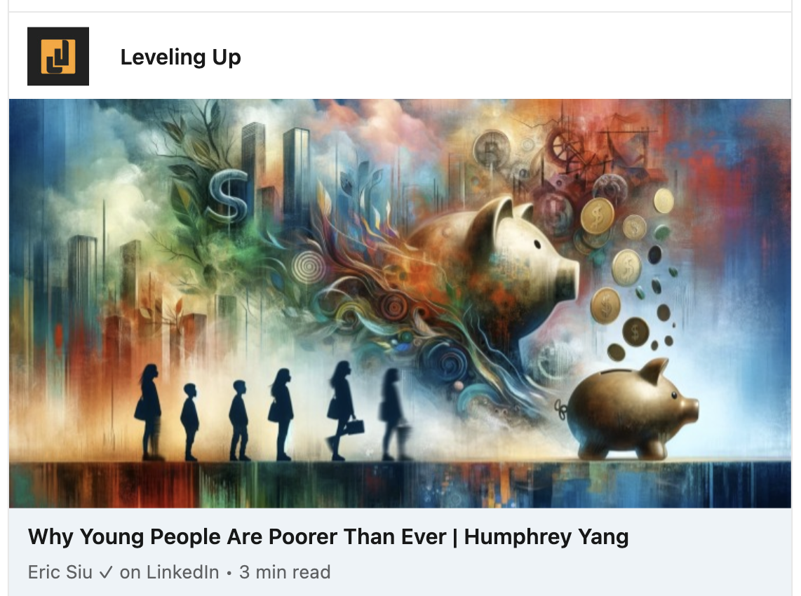 Leveling Up post AI art