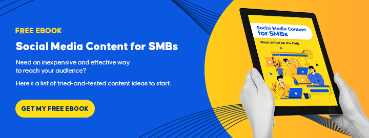 social media content for smbs