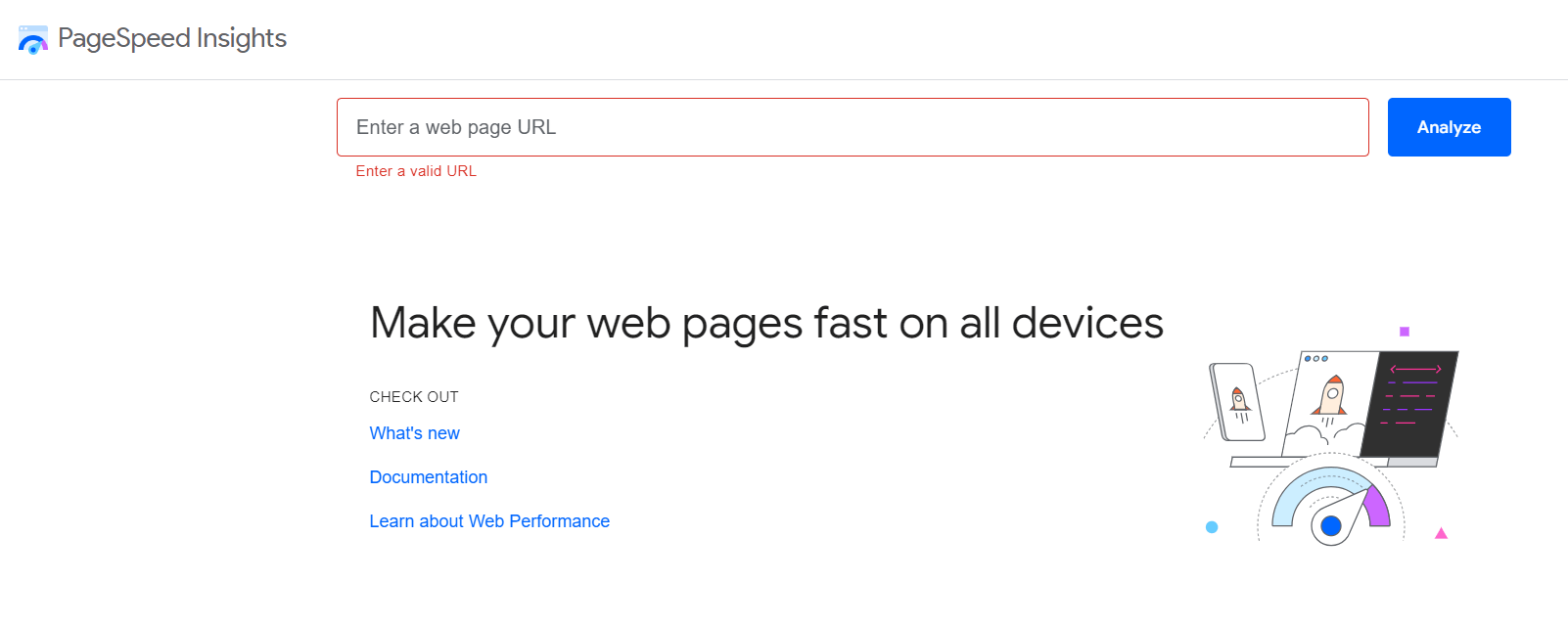 pagespeed insights