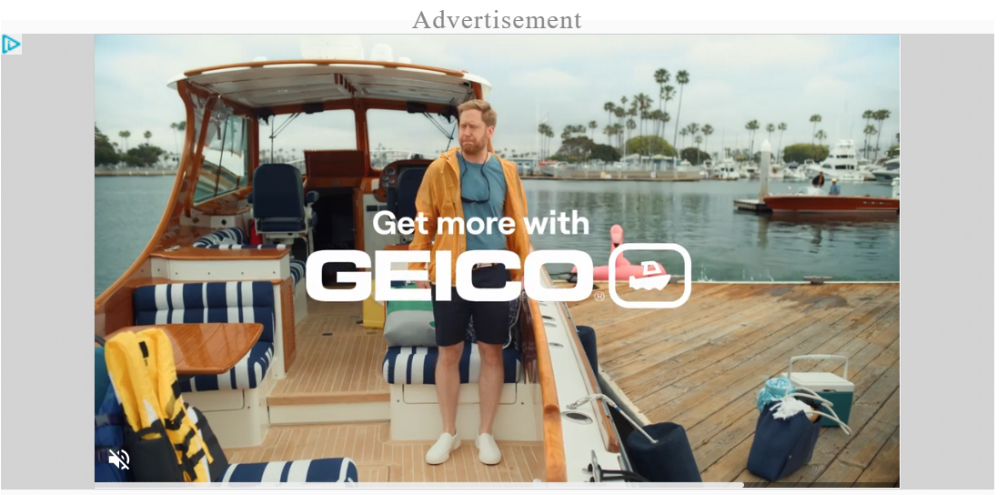 Geico display ad