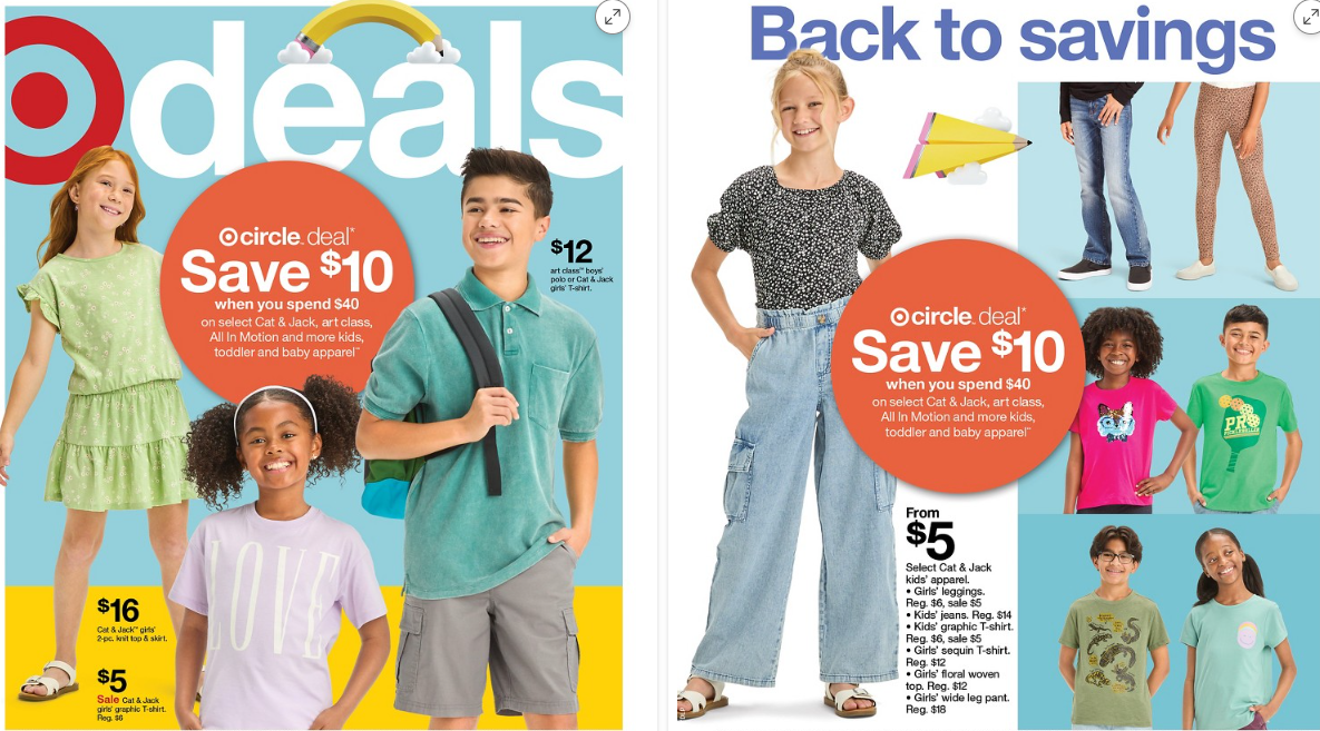 Target ad showing diversity