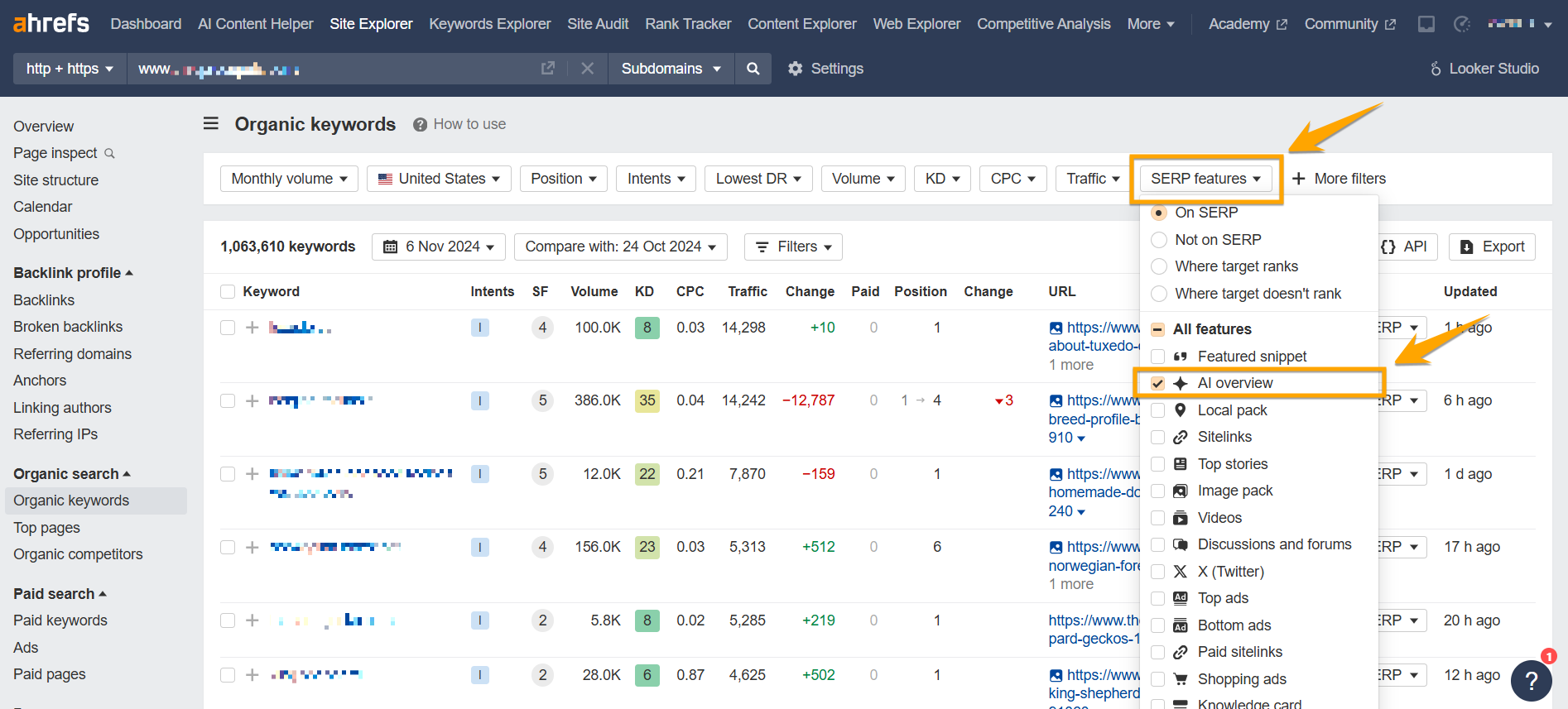 ahrefs ai overview