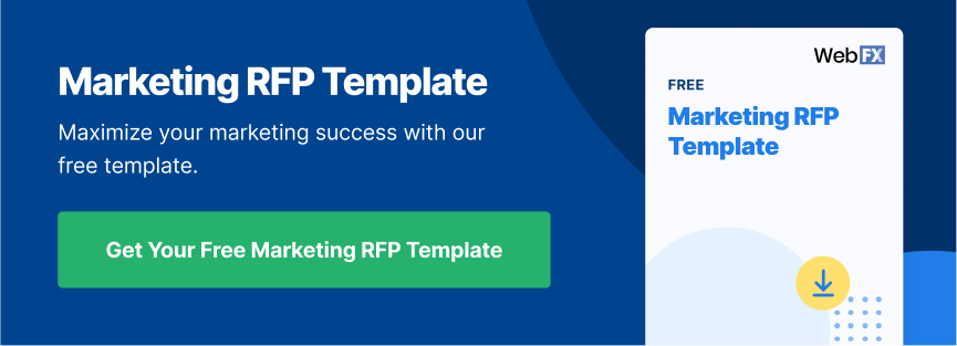 free marketing rfp download
