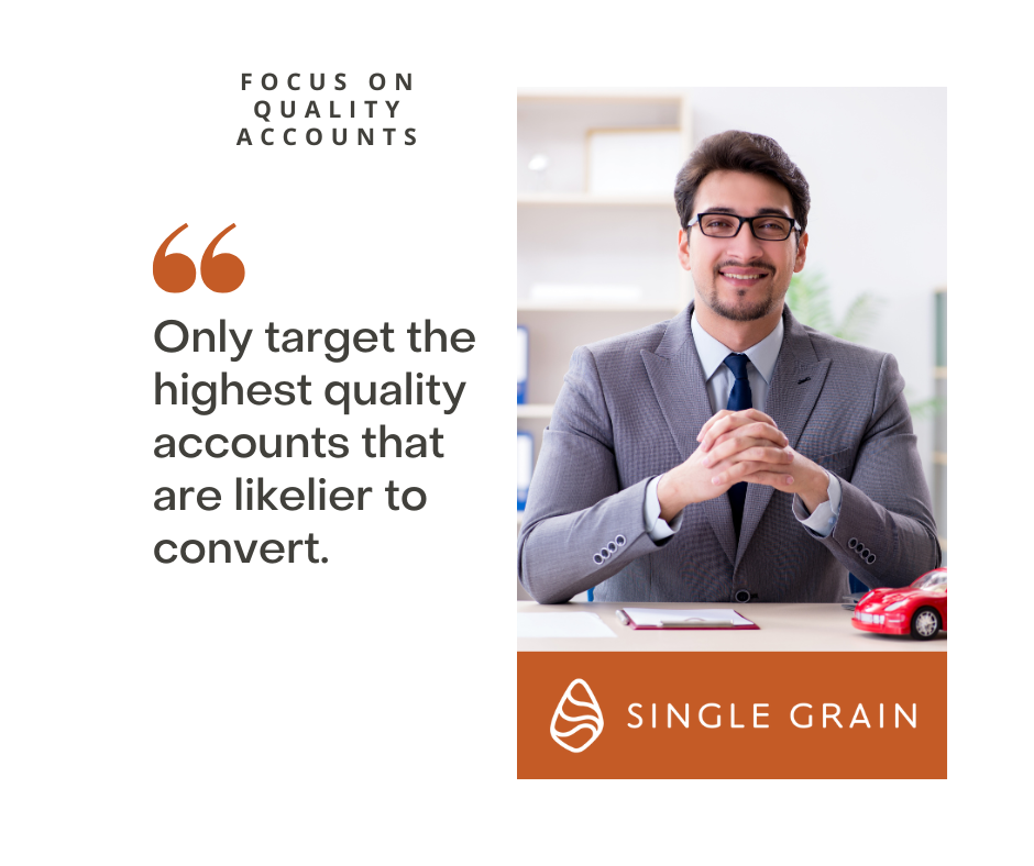 focus on quality accounts