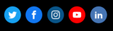 Social sharing icons