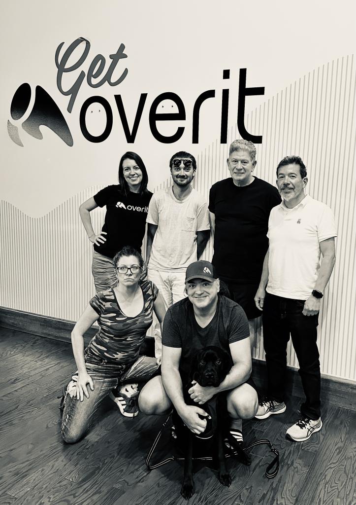 Overit Summer Intern Will Nigro with Overit Colleagues